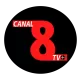 Canal 8 TV+ logo