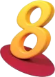 Channel 8 logo
