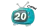 Canal 20 logo