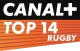 Canal+ Top 14 logo