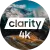 Clarity 4K logo