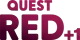 Quest Red +1 logo