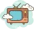 Retro Cartoon logo