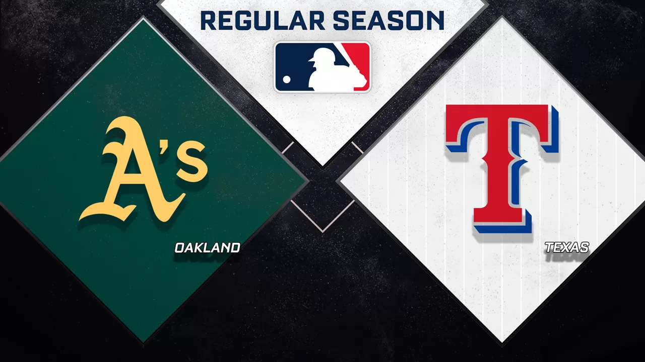 Oakland Athletics vs Texas Rangers