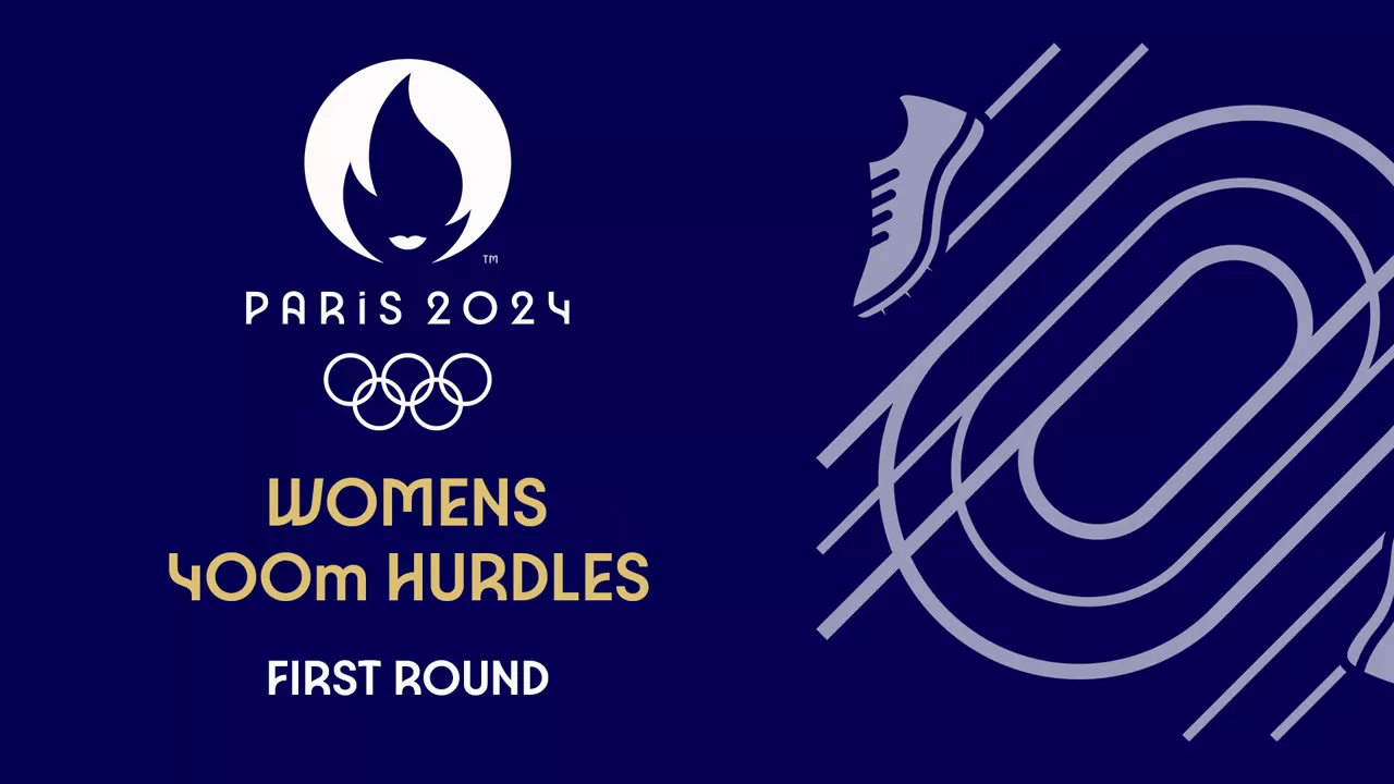 Womens 400 metres Hurdles Round 1 Heat 5